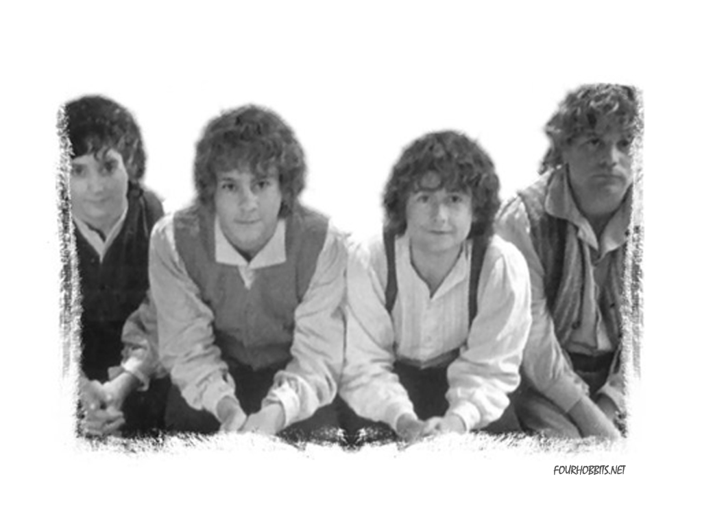 names of the four hobbits in lord of the rings